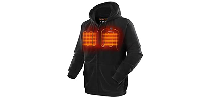 ORORO Unisex Hoodie - Heated Hoodie Jacket