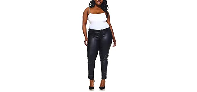 1826 Women's Jeans - Leather Leggings