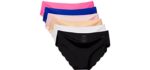 Anzermix Women's Laser Cut - Seamless Brief Panties