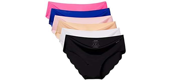 Anzermix Women's Laser Cut - Seamless Brief Panties