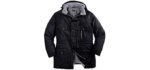 Boulder Creek Men's Kingsize - Large and Tall Coat for Winter