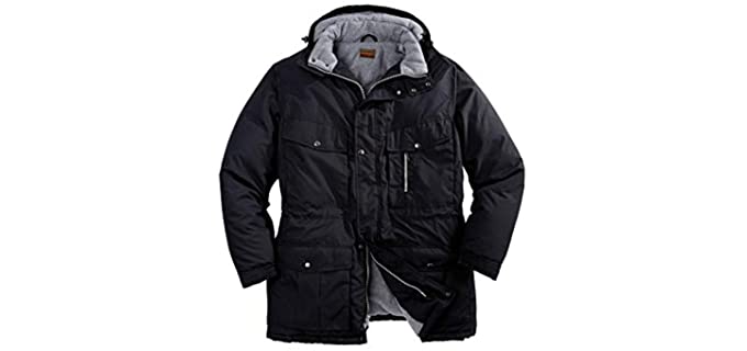 Boulder Creek Men's Kingsize - Large and Tall Coat for Winter