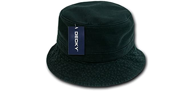 Decky Unisex Polo - Hat with a Bucket Style