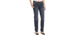 Dickies Women's Relaxed - Shaping Jeans for Apple Figures