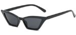 Feisedy Women's Small - Cat Eye Sunglasses for Small Faces
