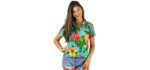 King Kameha Women's Funky - Hawaiian Shirt