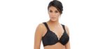 Glamorise Women's Full Figure - Underwire Plus Sized Bra