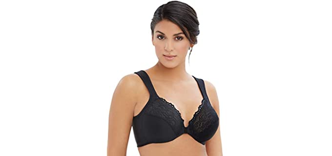 Glamorise Women's Full Figure - Underwire Plus Sized Bra