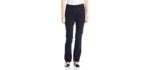 Jag Women's Petite - Best Pants for Muffin Top