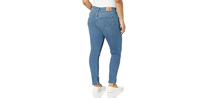levi jeans for apple shape