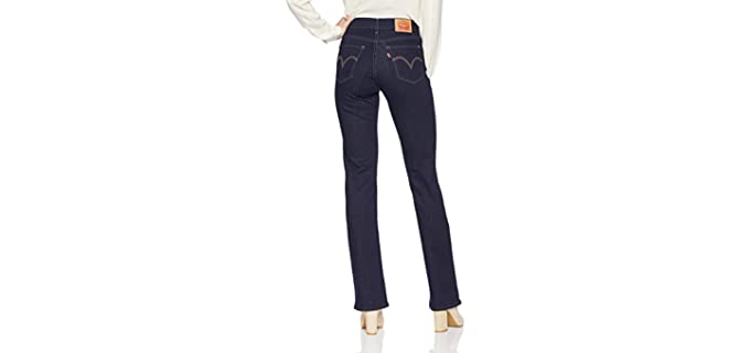 best levi's jeans for pear shaped