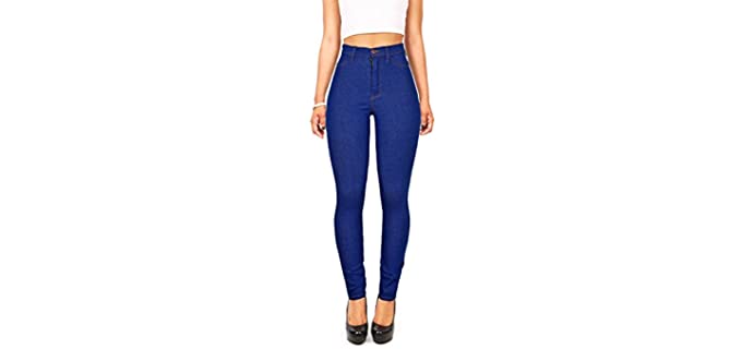 Vibrant Women's Skinny - Jeans to Hide a Muffin Top