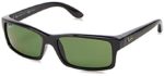 Rayban Unisex Rectangular - Polarized Round Face Sunglasses