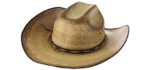 Resistol Men's Amarillo Sky Palm - Straw Cowboy Hat