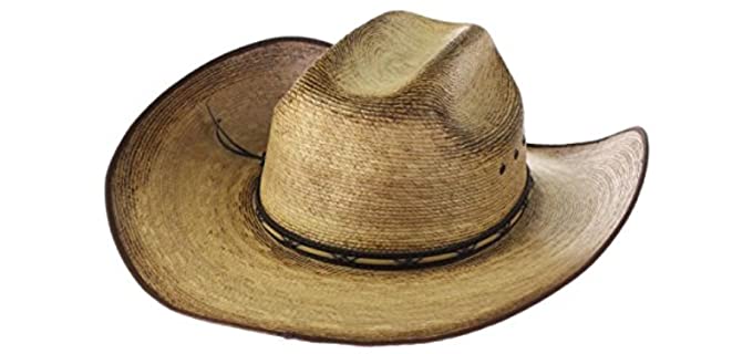 Resistol Men's Amarillo Sky Palm - Straw Cowboy Hat