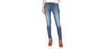 Levi Strauss Women's Skinny - Muffin Top Hiding Jeans