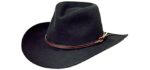 Stetson Men's Bozeman - Best Cowboy Hat for Rain