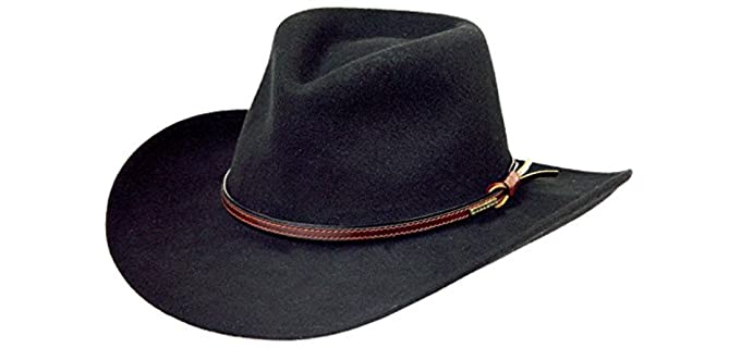 Stetson Men's Bozeman - Best Cowboy Hat for Rain