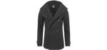 Tam Ware Men's Classic - Wool Winter Coat