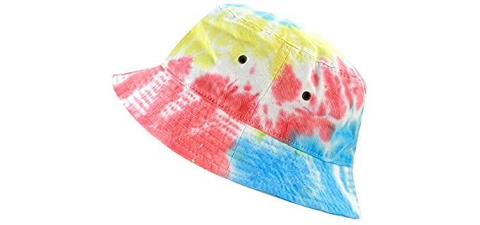 The Hat Depot Unisex Coolest Bucket Hats - Cotton Bucket Hat