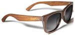 Cloudfield Unisex Wooden Sunglasses - Wayfarer Sunglasses for Small Faces