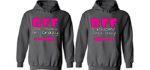 Couples Apparel Women's BFF - Matching Couple Hoodies
