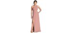 David’s Bridal Women's Chiffon - Dress to Wear to a Wedding