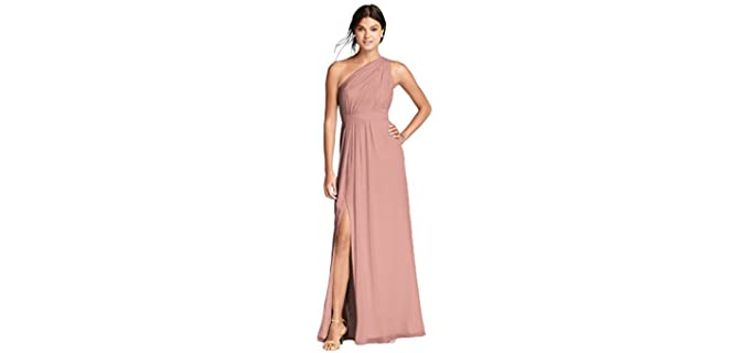 David’s Bridal Women's Chiffon - Dress to Wear to a Wedding