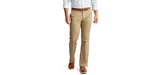 Dockers Men's Signature Lux - Khaki Pants