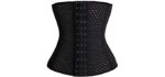 Everbellus Women's Breathable - Latex Corset for Waist Training