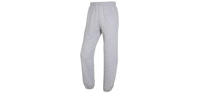 Fruit of the Loom Men's Elastic Bottom - Sweatpants