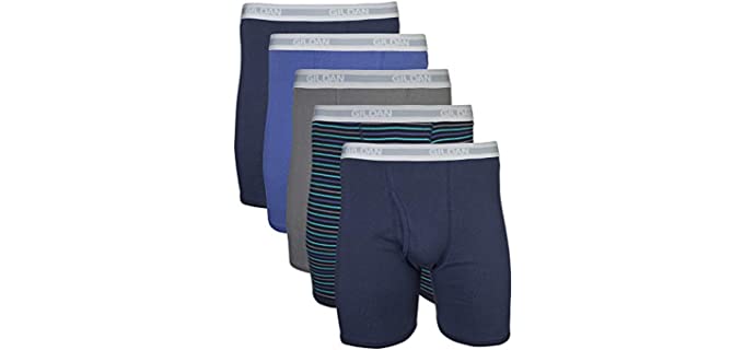 Gildan Men's Regular - Comfortable Boxer Briefs