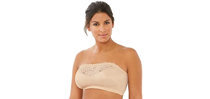 Glamorise Women's Complete Comfort - Large Bust Strapless Bra