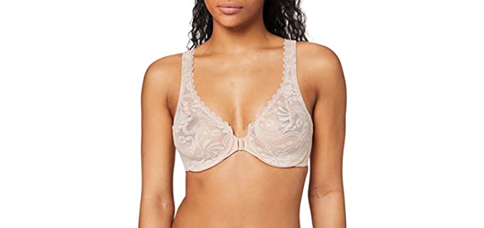 Glamorise Women's Wonderwire - Best Bra In DD for Full Figured