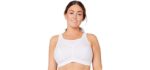 Glamorise Women's 1066 - Wirefree Sports Bra