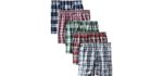 Hanes Men's Tartan - Boxer with Inside Waistband