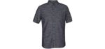 Hurley Men's One and Only - Short Sleeve Dress Shirt