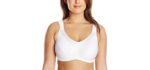 Just My Size Women's Cushion - Minimizer Wire Free Plus Size Bra