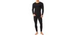 LAPASA Men's Merino Wool Thermal Underwear - Thermal Underwear Set