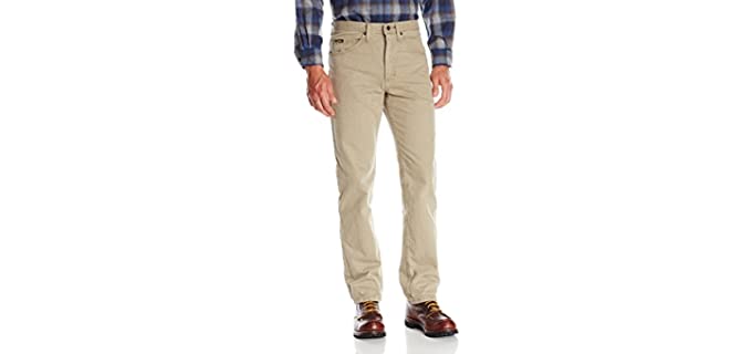 Lee Men's Regular Fit - Khaki Jeans