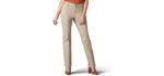 LEE Women's Wrinkle - Khaki Work Pants