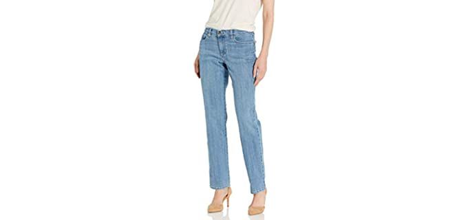 Lee Women's Relaxed - Straight-Leg Jean