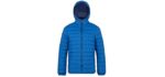 madhero Men's Puffer - Warm Winter Jacket