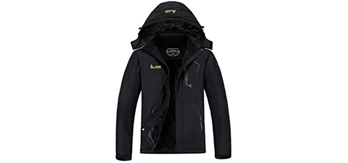 Moerdend Men's Waterproof - Warm Winter Snow Coat Mountain