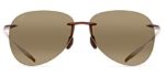 Maui Jim Men's Sugar Beach - Aviator Polarized Sunglasses