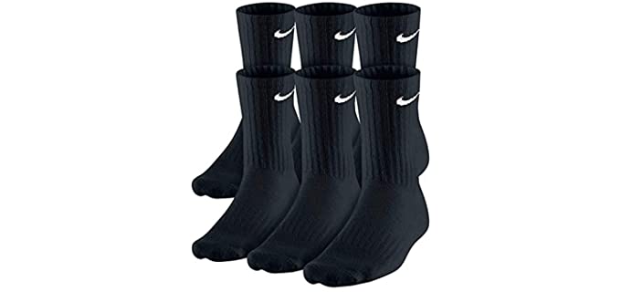 Nike Men's Cushioned Crew Socks (6 Pack) - NIKE Dri-Fit Socks