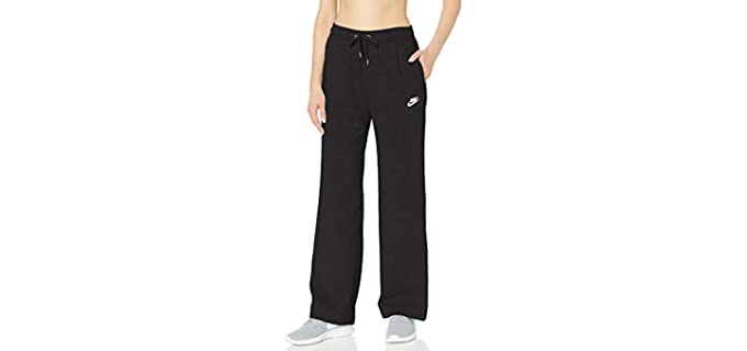 Nike Women's NSW - Open Hem Fleece Pant Varsity