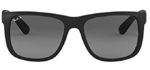 Ray Ban Men's Rb4165 - Justin Rectangular Polarised Sunglasses