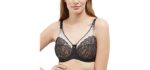 Wacoal Women's Retro Chic - Large Breast Underwire Bra