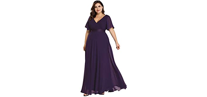 Ever-Pretty Women's Plus Sized - Dress to Wear to a Wedding